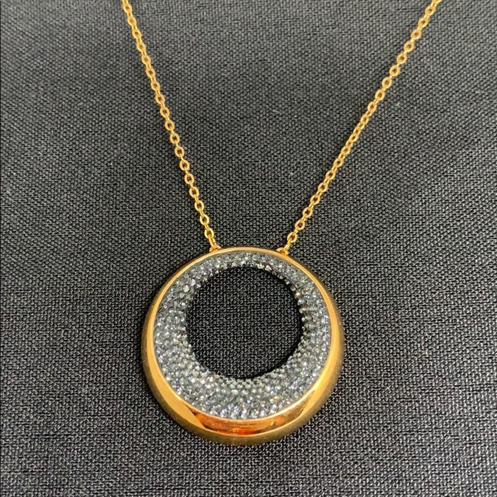 Swarovski Swan Signed Necklace